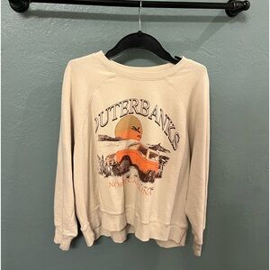 Cream Sweater Outerbanks